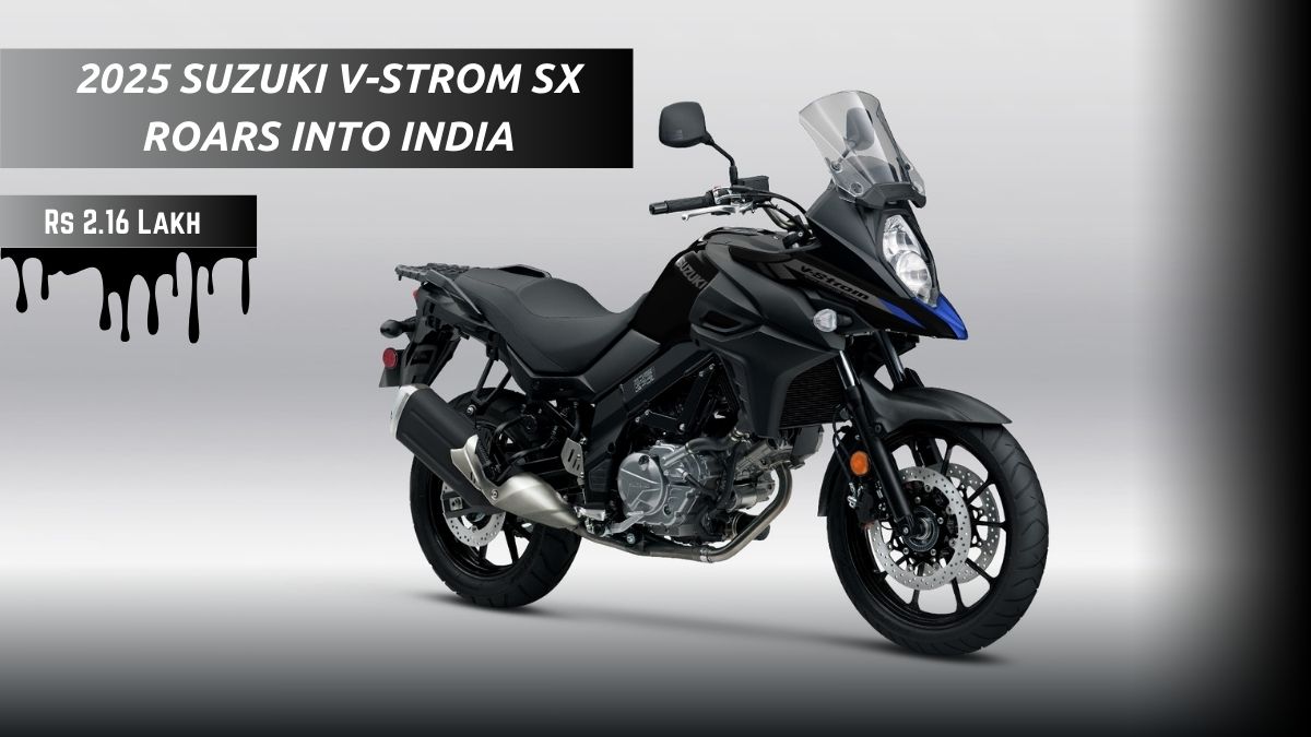 2025 Suzuki V-Strom SX Roars Into India: Premium Performance at an Attractive Price