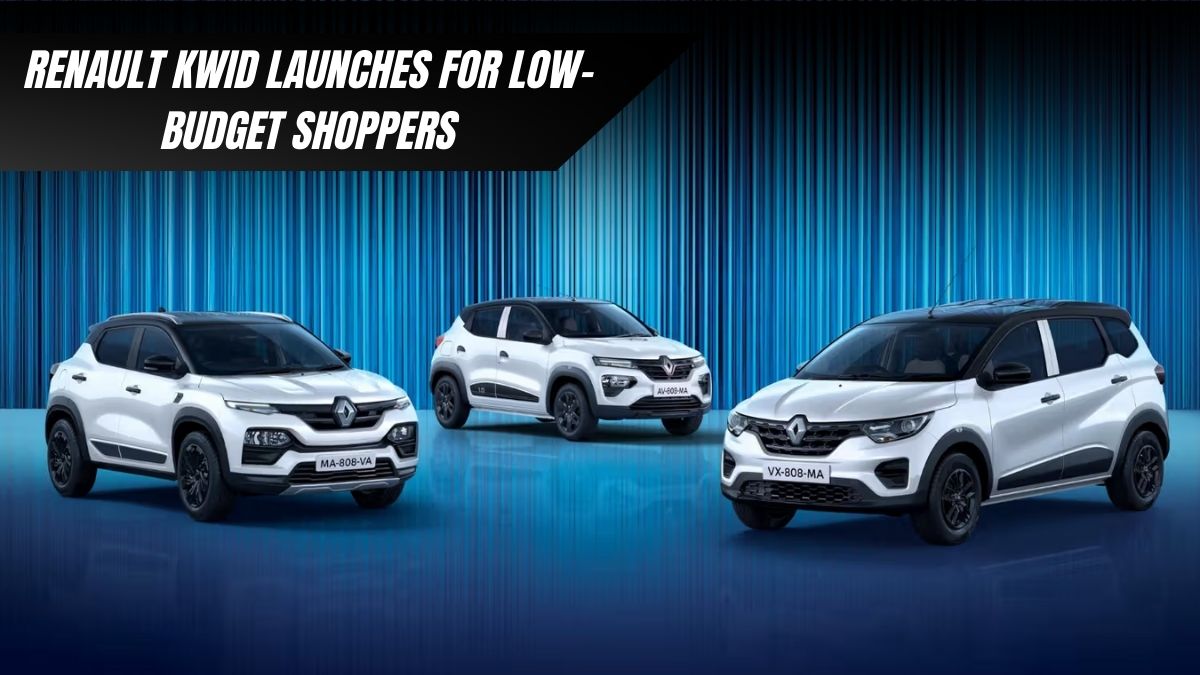 Affordable Excellence: Renault Kwid Launches for Low-Budget Shoppers