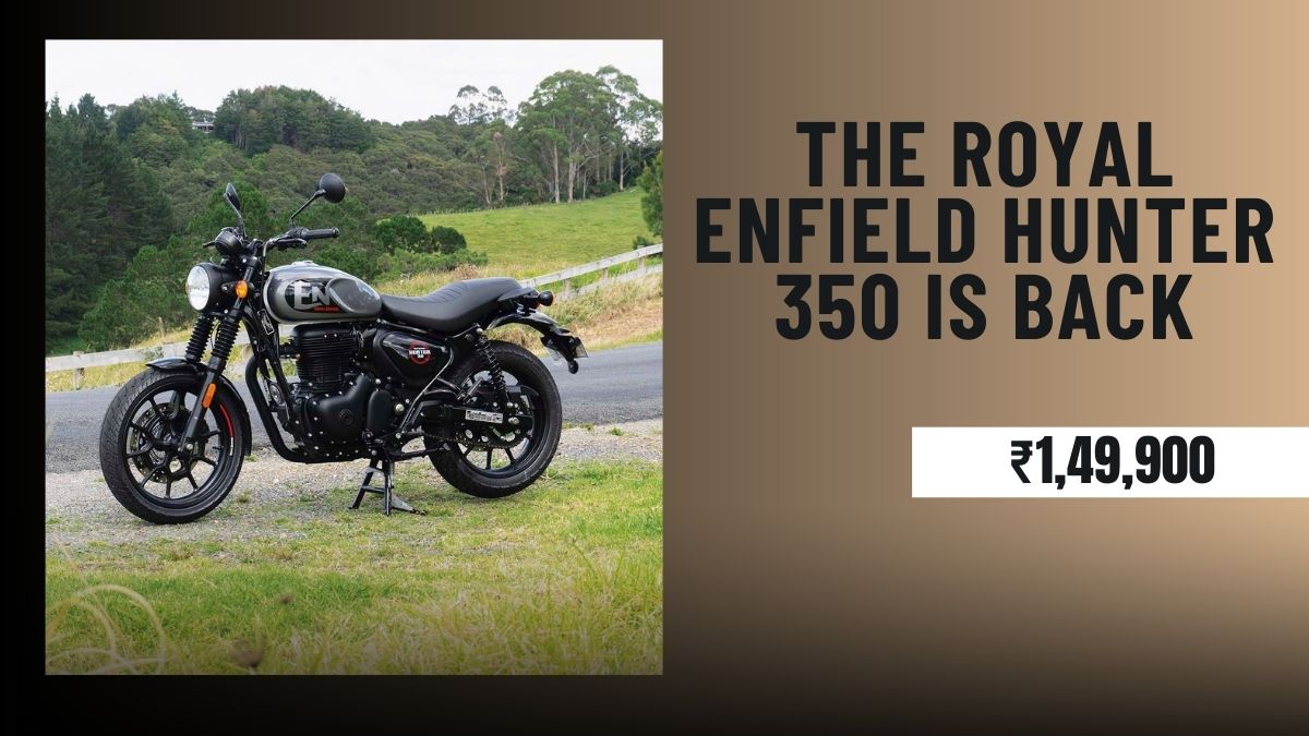 The Royal Enfield Hunter 350 is Back with a Bold New Avatar!