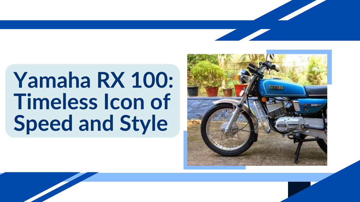 Yamaha RX 100 Timeless Icon of Speed and Style